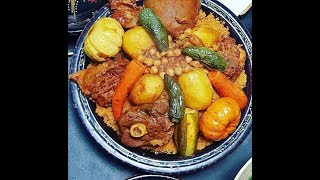 أحسن طريقة جربتها للكسكسي بالعلوش Tunisian couscous with lamb easy [upl. by Belldame591]