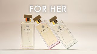 Discover HVNLY A Captivating Collection of Womens Perfumes – Pleasure Grace and Blossom [upl. by Odom]