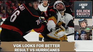 Golden Knights seek revenge for early season loss vs Hurricanes  Contenders or pretenders [upl. by Demp]