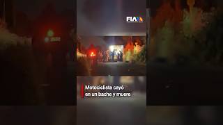 En Tlaxcala un motociclista cayó en un bache y perdió la vida HechosMeridiano 🚨 [upl. by Nabala446]