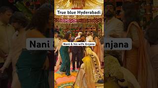 Nani in Nagachaitanya Shobitha wedding nagachaitanya nani shobitha wedding [upl. by Ovid4]