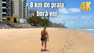 O outro lado da praia de boa Viagem RECIFE PE 8 KM de orla ￼ [upl. by Ahsinnod979]