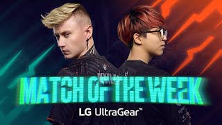 LG UltraGear Match of the Week Fnatic vs G2  2023 LEC Spring Week 3 [upl. by Guthry]