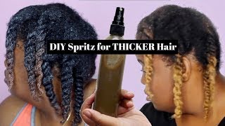 Ayurvedic Haircare  DIY Hair Growth Spritz  THICKER LONGER HAIR [upl. by Odelle614]