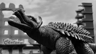 Bandai Movie Monster Series Anguirus 1955 Review [upl. by Neeuq]