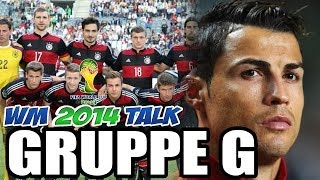 Fussball WMTALK 2014  GRUPPE G  Fussball Stammtisch zur FIFA WM 2014 [upl. by Attoynek]