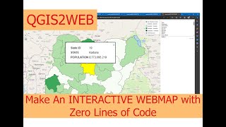 Build Your Own Interactive WebMap in Minutes with QGIS2WEB [upl. by Dleifyar]