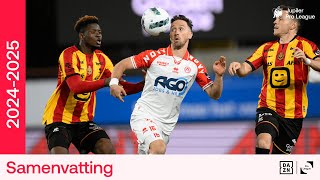 Samenvatting KV Mechelen  KV Kortrijk  20242025 [upl. by Kelcy]