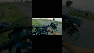 বাইক রেস  Yamaha r15 v3 vs R15 v4  R15 v4 BS7  Bike Race shortsfeed bikerace r15v4 [upl. by Lesser201]