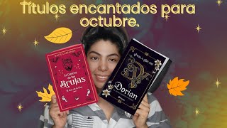 LIBROS PARA LEER EN OCTUBRE [upl. by Baptista]