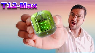 T12 Max EarBuds wireless 💥25 hours battery backup Under ₹499 T12 max Unboxing review [upl. by Enaelem]