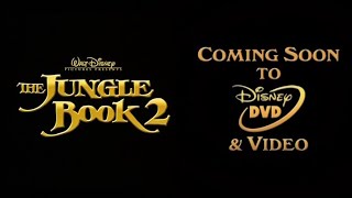 The Jungle Book 2  2003 VHSDVD Trailer [upl. by Ellenhoj]