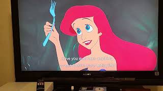 The Little Mermaid 1989 The Sunken ShipGlut the Shark Attacks Ariel and Flounder HD [upl. by Ludly]