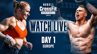 Day 1 Europe — 2023 CrossFit Games Semifinals [upl. by Ennayt118]