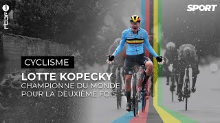 Le Résumé  Lotte Kopecky double la mise aux Championnats du Monde [upl. by Eicarg782]