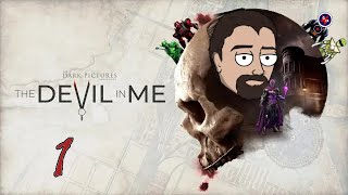 The Devil in Me  Gameplay Highlights with the Crew  Part 1 [upl. by Ahsimin]