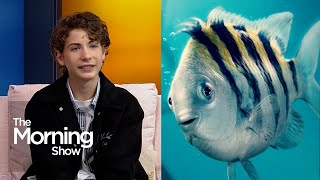 From BC to Under the Sea The Little Mermaid star Jacob Tremblay talks playing Flounder [upl. by Nylessej581]