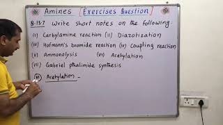 Acetylation reaction of amine [upl. by Fantasia327]