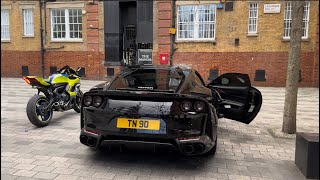 WORLD’S LOUDEST Ferrari 812 Superfast With Novitec amp Capristo Exhaust [upl. by Marcela]