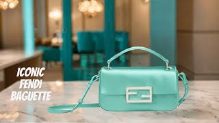 The Iconic Tiffany Blue Fendi Baguette  A Love Story [upl. by Ardnuahs]