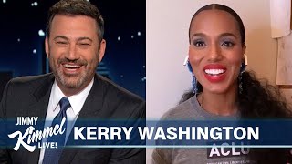 Kerry Washington on the Election amp Talking to Her Kids About Politics [upl. by Alfredo]