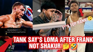 Gervonta Davis Confirms Lomachenko Not Shakur amp Shakur Outs Top Rank [upl. by Litton]