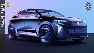 Renault Scénic Vision Reveal  Exterior Interior [upl. by Cyprus215]