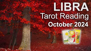 LIBRA TAROT READING quotA DEPARTURE AN ARRIVAL amp A GOLDEN GIFTquot October 2024 october2024 tarot [upl. by Wright]