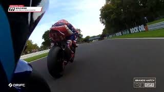 2024 Bennetts British Superbikes Round 11  Brands Hatch  Race 2 onboard highlights [upl. by Aveneg]