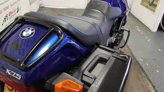 1992 BMW K75 with luggage for sale  Chris Hall Motorcycles Doncaster [upl. by Leong85]