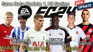 PS4 FC 24 Save Data Official EA Server Spring Update 113 15 March PS4 Switch CFW [upl. by Elamrej]