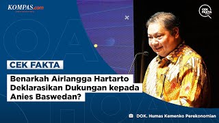 Benarkah Airlangga Hartarto Deklarasikan Dukungan kepada Anies Baswedan [upl. by Arval255]