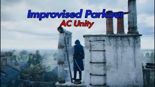 Running around Versailles AC Unity Improvised Parkour [upl. by Notelrac]