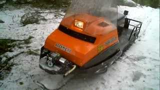 Ski Doo Alpine II engine running [upl. by Ham]