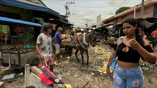 🇨🇴 INSIDE THE BIGGEST MARKET IN BARRANQUILLA COLOMBIA [upl. by Macnamara]