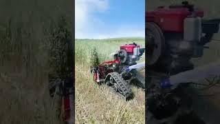 Crawler Baler and Windrower Effect Video [upl. by Kele]