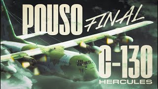 Pouso final da lendária aeronave C130 Hercules [upl. by Terle]