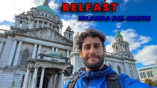 TOUR completo por BELFAST  capital de IRLANDA del NORTE [upl. by Mroz385]