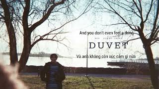 Duvet  Bôa Lyrics Vietsub [upl. by Ahseniuq522]