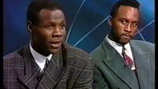 Nigel Benn v Chris Eubank  Classic Interview [upl. by Nanyt]