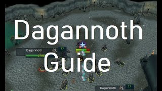 Runescape 3 Dagannoth Slayer Task Guide  setup  Getting there [upl. by Ahsinelg]