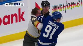 Physical Plays  Leafs vs Golden Knights wJoe Bowen [upl. by Theis]