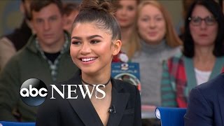 Zendaya Appears Live on GMA [upl. by Assylla]