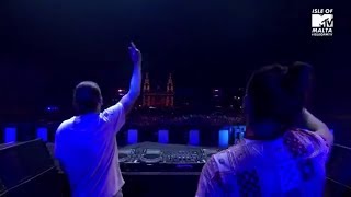 Dimitri Vegas amp Like Mike  Gods Plan Holy Goof Bootleg x Patser Bounce MTV Malta 2018 [upl. by Eimmit]