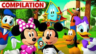 Mickey Mouse Funhouse Season 1 Full Episodes  140 Minute Compilation  disneyjr [upl. by Baler]