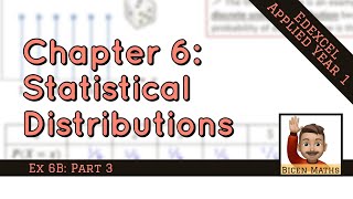 Statistical Distributions 5 • Using your calculator Binomial PD • Stats1 Ex6B • 🤖 [upl. by Arykahs]