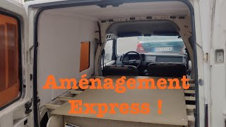 Aménagement Renault Express [upl. by Refotsirhc]