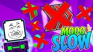 ¡GEOMETRY DASH SIN VELOCIDADES ES MUY DIFÍCIL [upl. by Masao849]