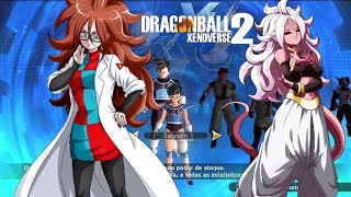 Como criar Android nÂ°21  Dragon Ball Xenoverse 2 [upl. by Locklin582]