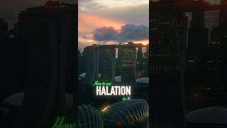 How to use Halation effect cinematic davinciresolve colorgrading filmmaking filmmaker [upl. by Yknarf543]